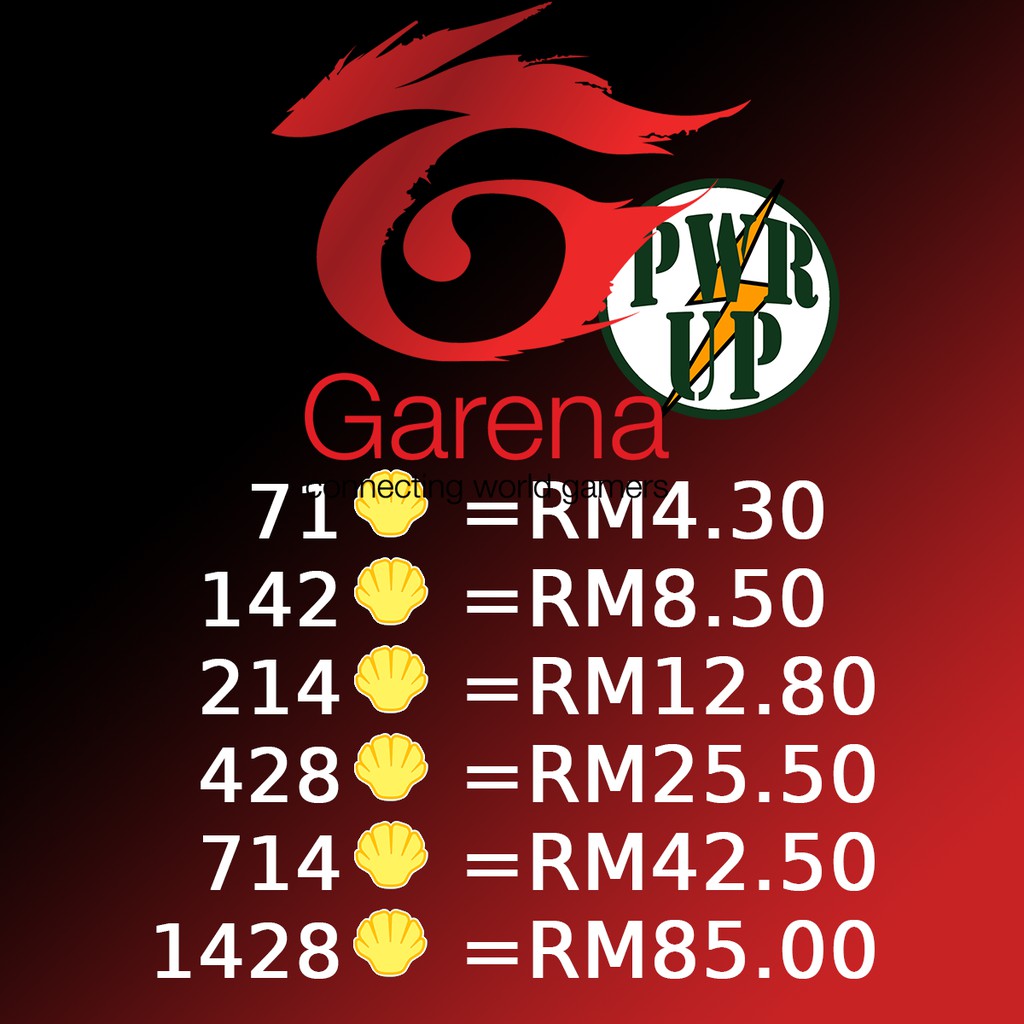 GARENA SHELLS 100 (MALAYSIA) | Shopee Malaysia